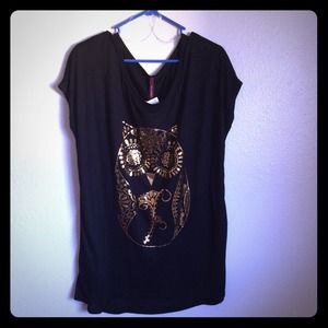 ❌sold❌Black owl top