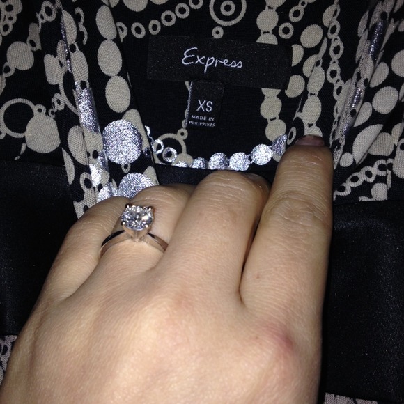 Black dot express dress - Picture 2 of 2