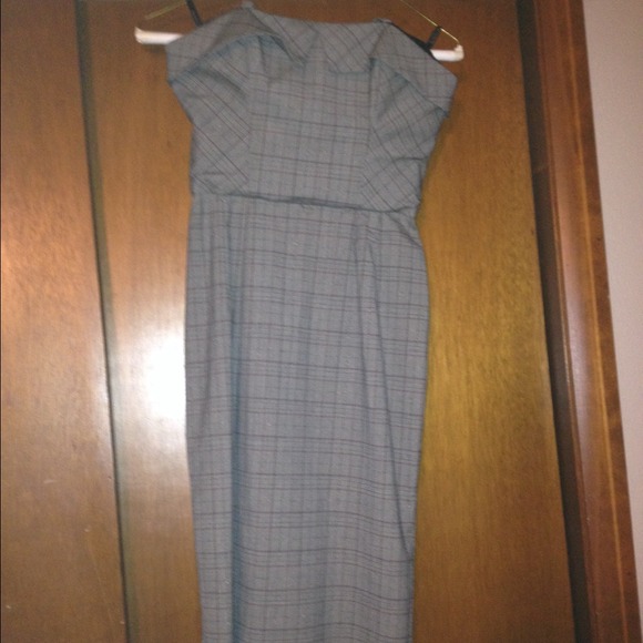 Bebe plaid dress - Picture 1 of 2