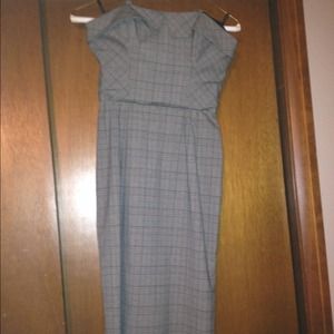Bebe plaid dress