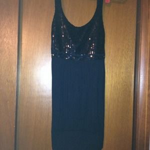 Black Charlotte Russe mini dress