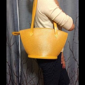 Louis Vuitton Tassel Yellow Epi