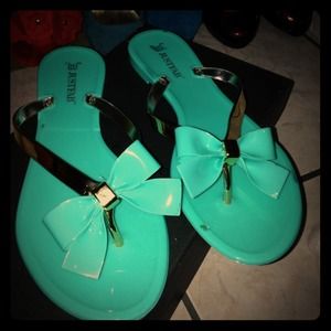 Cute aqua sandals