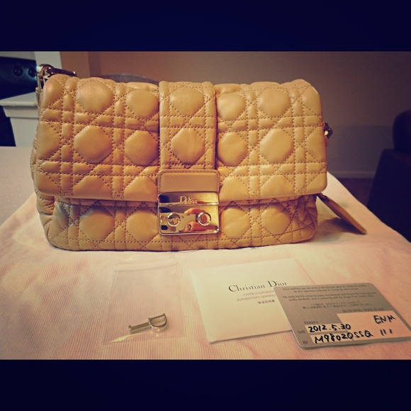 #Sold#Authentic Guaranteed Dior New Lock Flap Bag