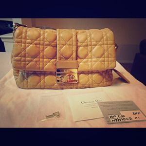 #Sold#Authentic Guaranteed Dior New Lock Flap Bag