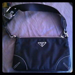 Black Prada handbag