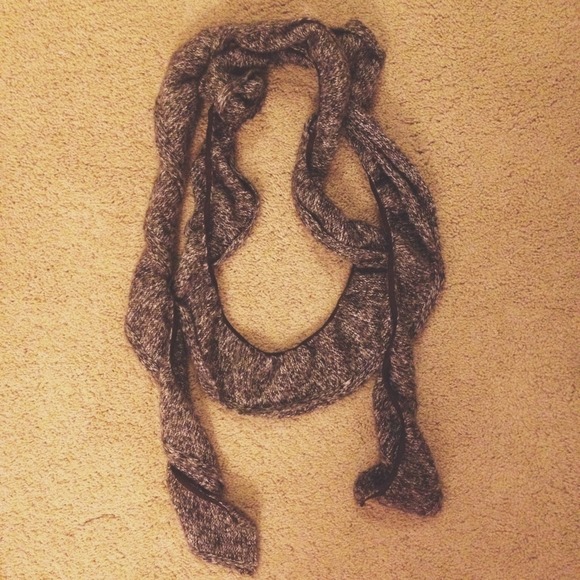 dark brown stylish scarf