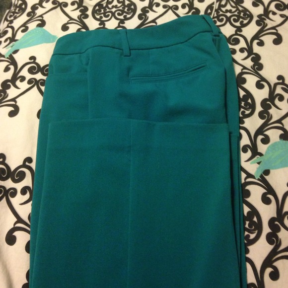 Teal Trouser Pants