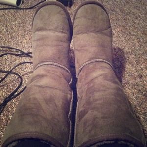Grey Tall Uggs