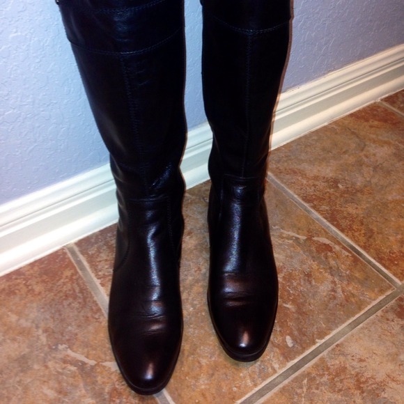 Marc Fisher Knee High Black Boots