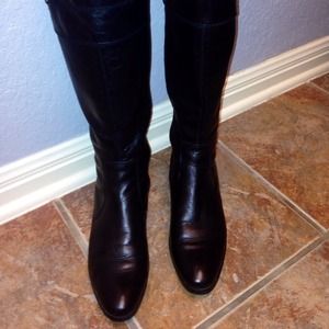 Marc Fisher Knee High Black Boots