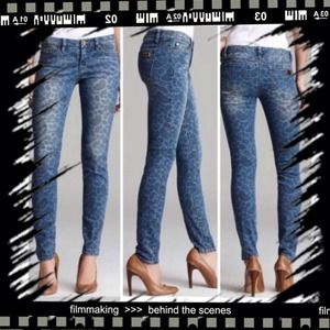 ~SOLD on eBay~ Michael Kors Indigo Wash Paisley
