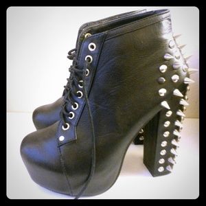 Spiked booties