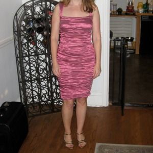 Nicole Miller Techno Metal dress