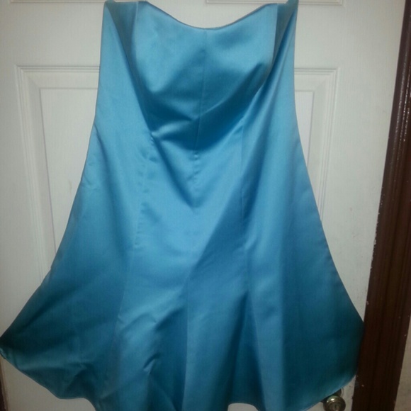 Powder Blue/ Turquoise Formal Dress