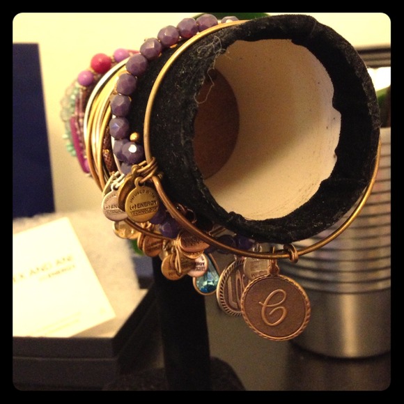 Alex and Ani "C" bangle 💎
