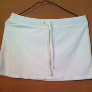 Juicy Couture white sports skirt