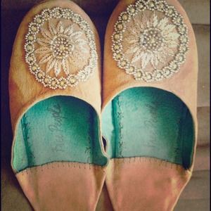 Moroccan Beaded Slipper