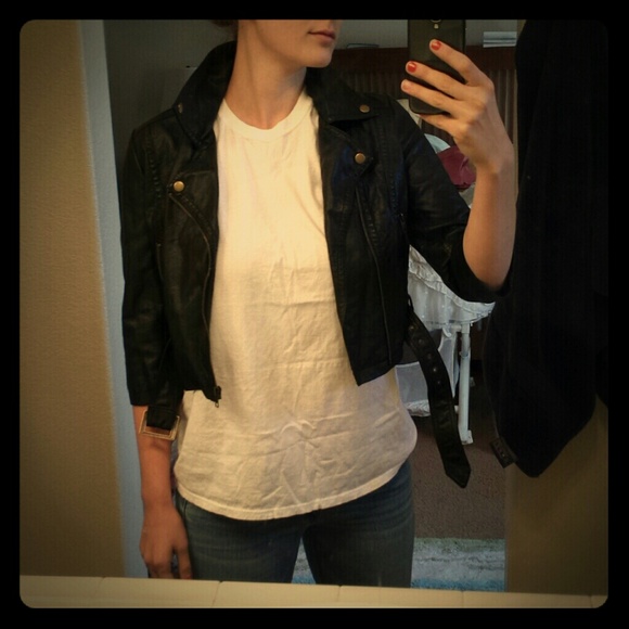 *SOLD ELSEWHERE* Faux Leather Jacket