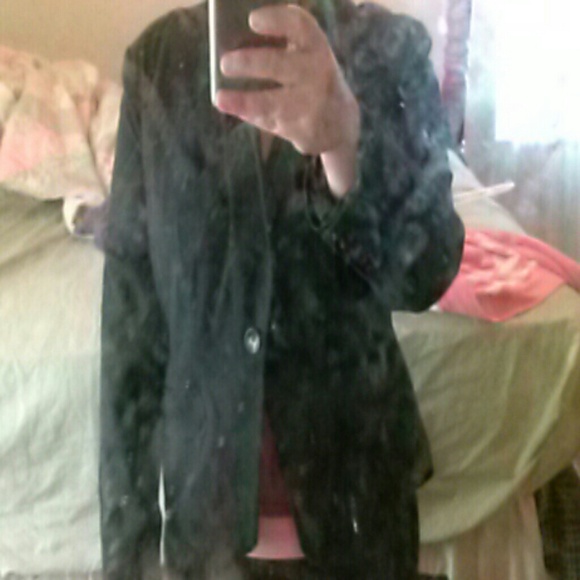 Black suit jacket