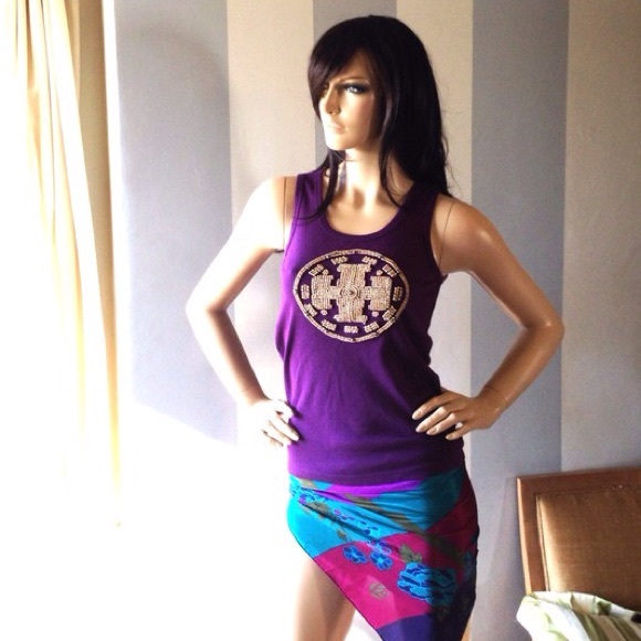 Tory Burch Fab Wooden Beads tank! - Picture 3 of 4