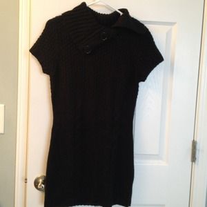 Tunic black sweater