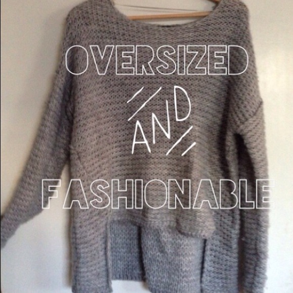 Over Sized Sweater & Sock BUNDLE