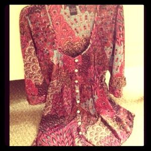 Boho Peasant Blouse