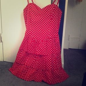 Brand new H&M polka dot dress!!