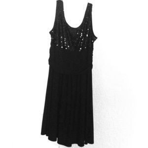 Sequenced Little Black Dress