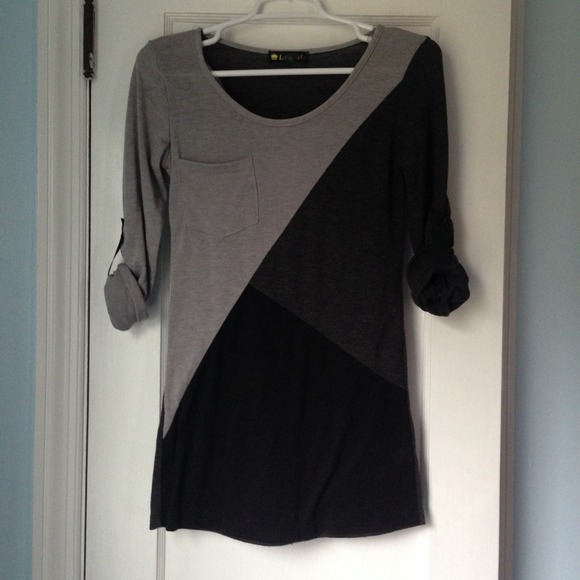 🚫BUNDLED🚫Colorblock Roll Sleeve Sweater