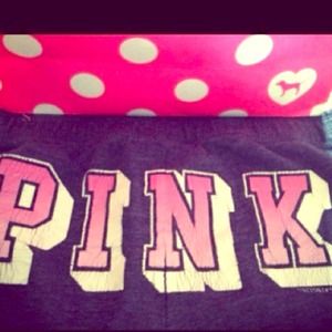 Grey Victoria Secret PINK sweatpants