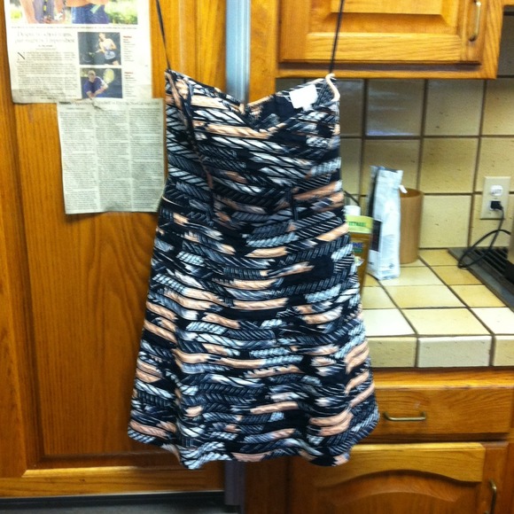 Parker multi colored dress