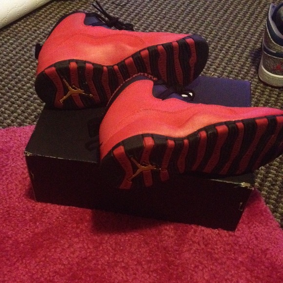 RED && BLACK JORDAN 10s (MAKE LISTING) - Picture 1 of 4