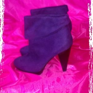 ***Reduced*** Purple Ankle Booties