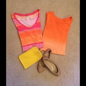 2 T's!! Aero striped and Gap ombré