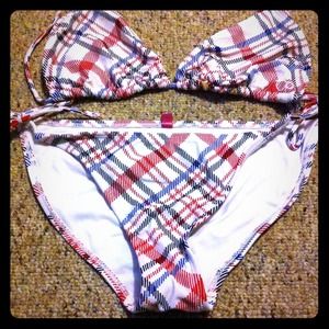 Plaid bikini 👙