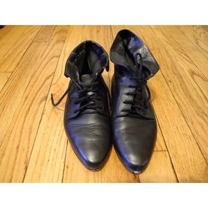 Vintage lace up boots