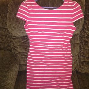 Size L stretch striped dress from Papaya!