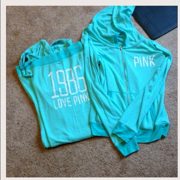 Victoria's Secret pink L sweat set