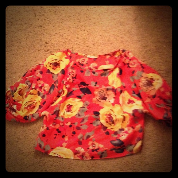 Flowery shirt