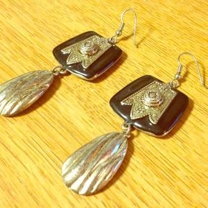 Vintage Sterling Silver Earrings