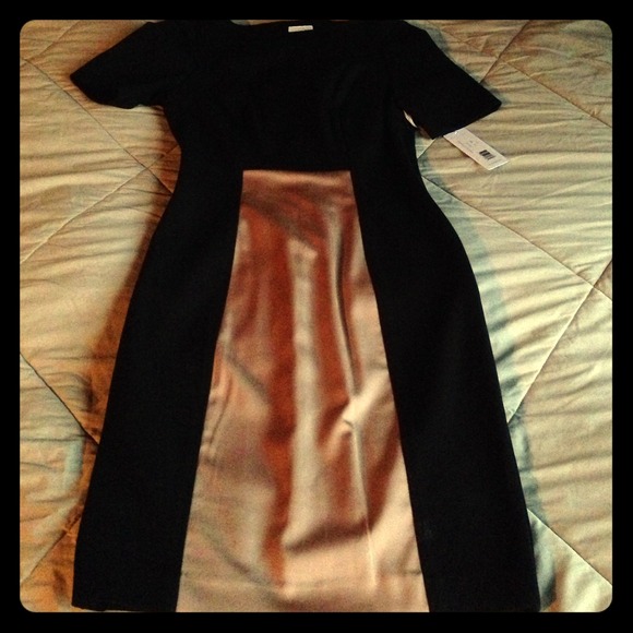 Black/Champagne dress