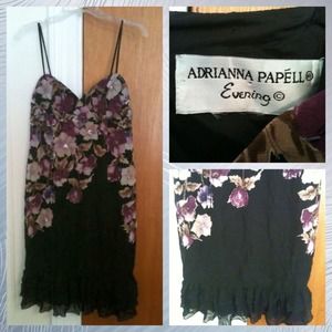 🌹Adrianna Papell Flower Dress🌹