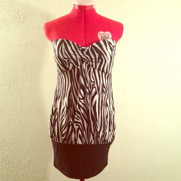 zebra top or dress