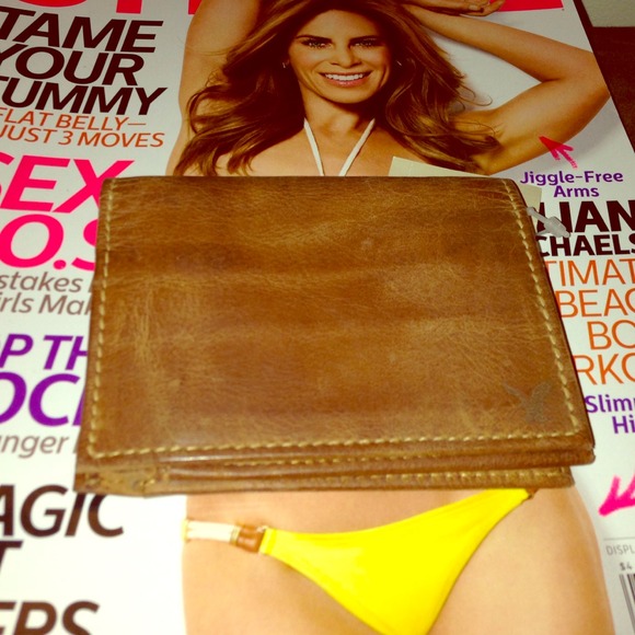 American eagle leather wallet