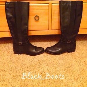 Black Riding Boots