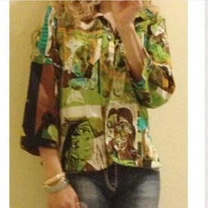 Mirror Image Jackets & Blazers - 💐Host Pick 💐Picasso printblazer /jacket size M Mirror Image Jackets & Blazers - 💐Host Pick 💐Picasso printblazer /jacket size M