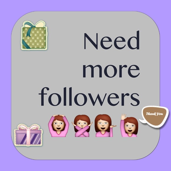 I'm new to posh & need more followers! - Picture 1 of 1