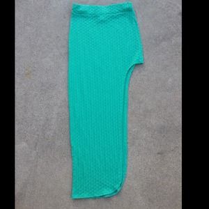 High waisted cut-out skirt